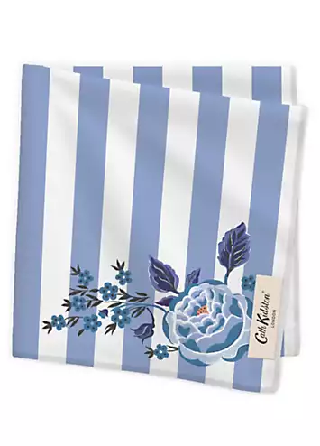 Cath Kidston Strawberry Garden Blue Set of 4 Cotton Napkins | Kaleidoscope