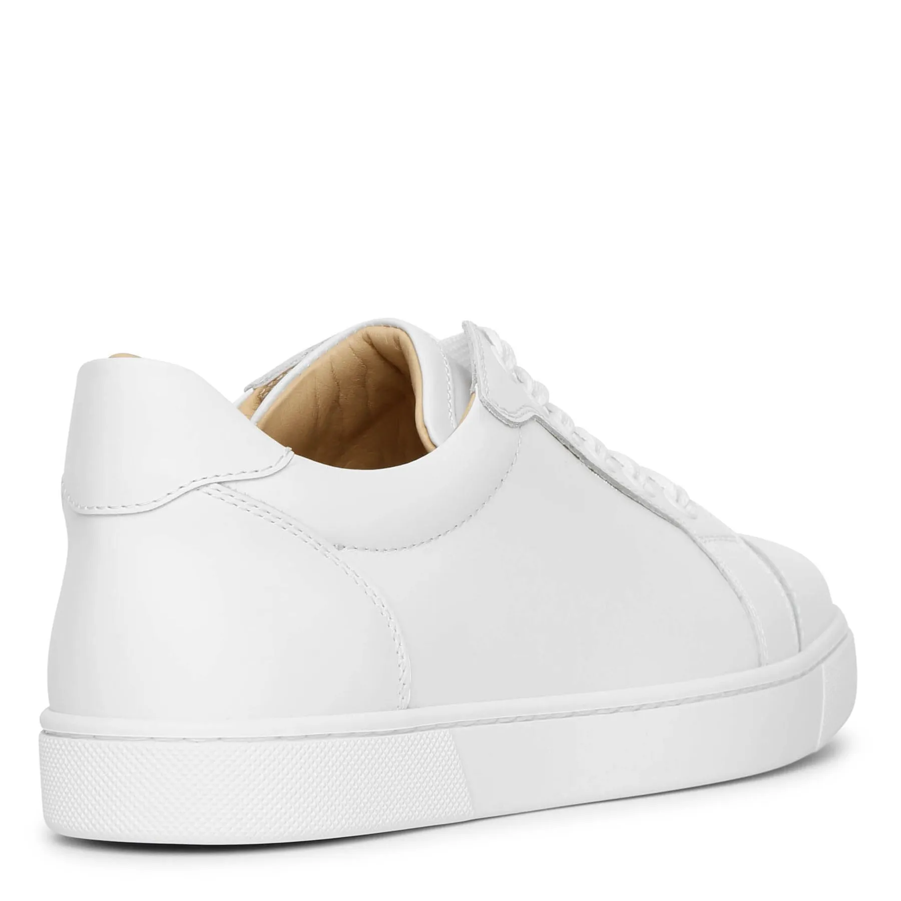 Christian Louboutin Vieira white leather sneakers