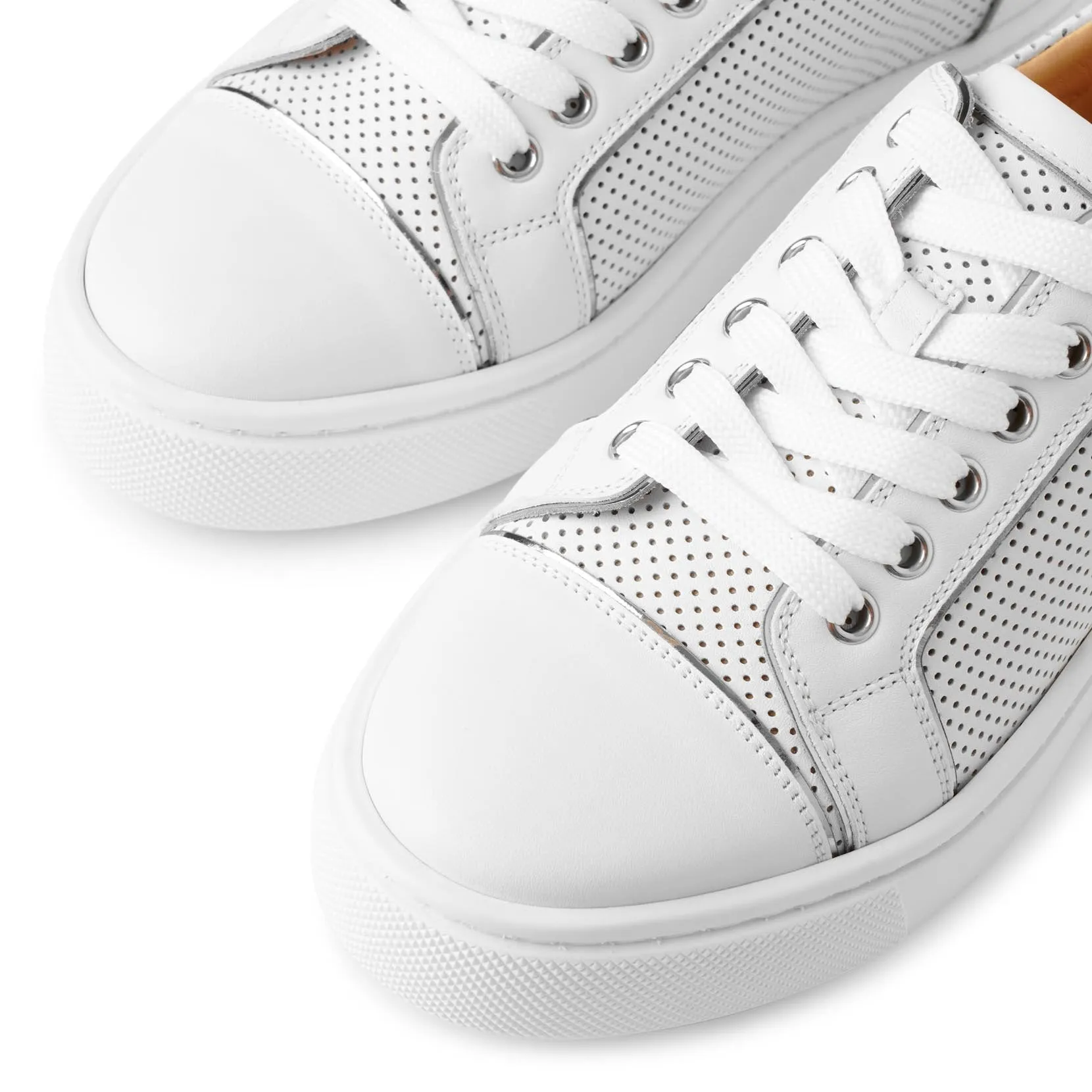 Christian Louboutin Vieirissima perforated leather sneakers