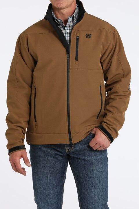 Cinch Men's Match Boys Bonded Jacket in Brown