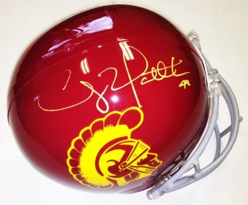 Clay Matthews Signed USC Trojans Full Size Helmet