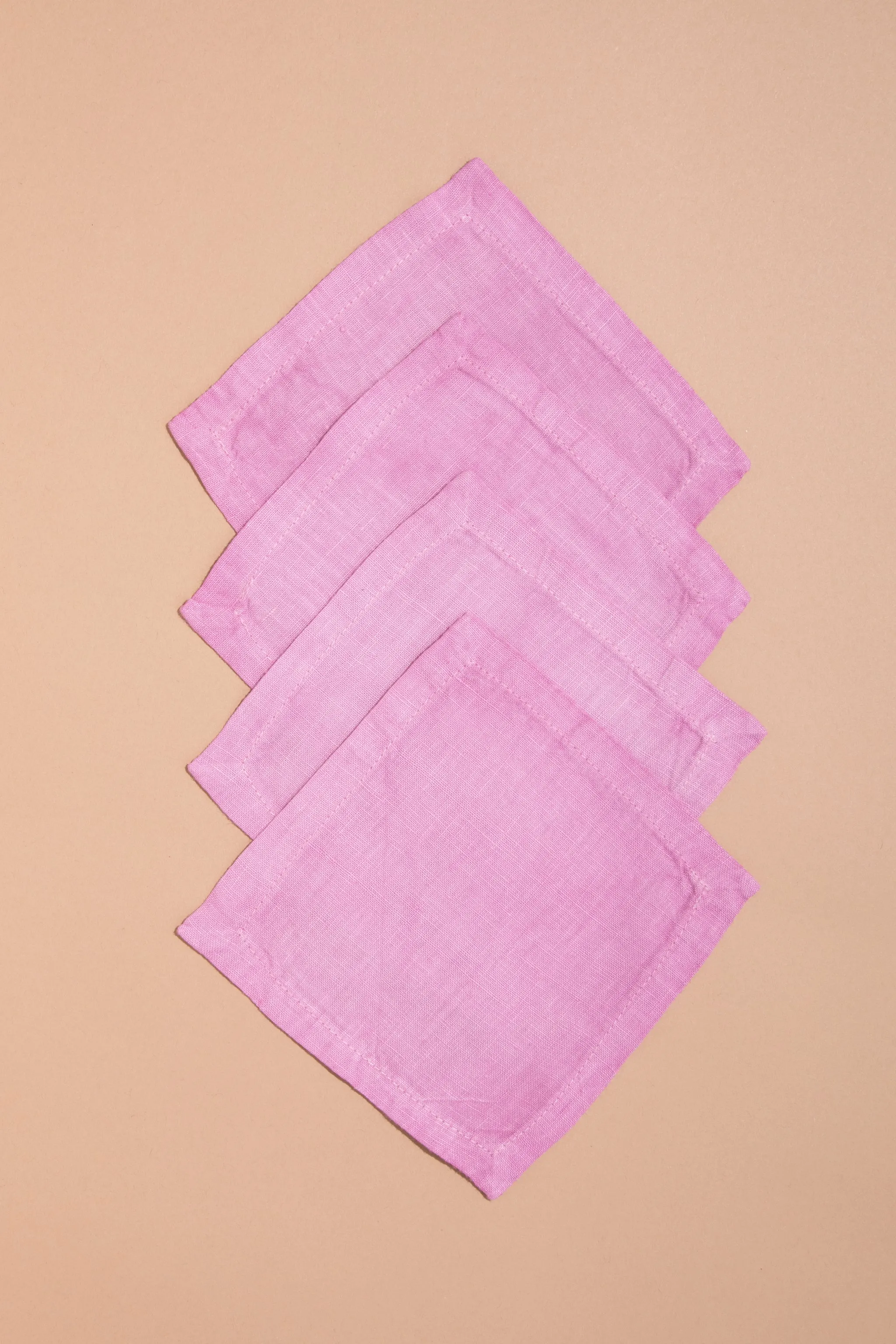 Cocktail Napkins in Pink Guava