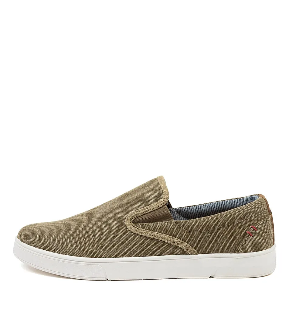 COLORADO Aerial Taupe Canvas Sneakers