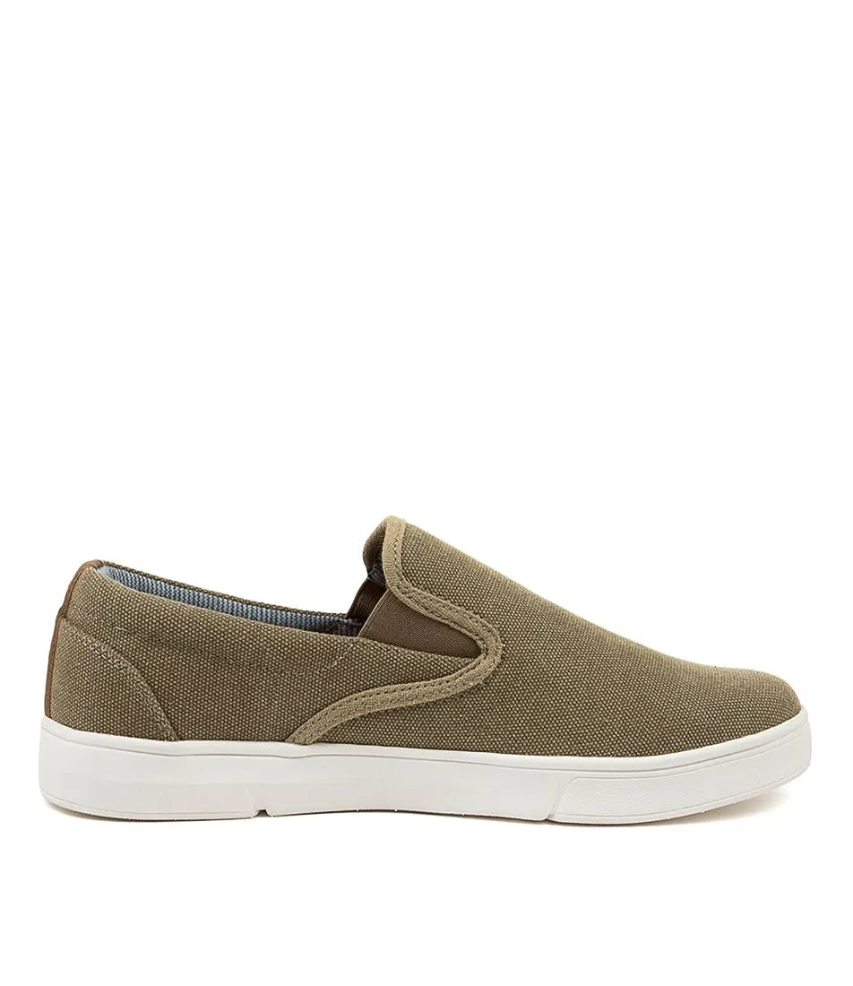 COLORADO Aerial Taupe Canvas Sneakers