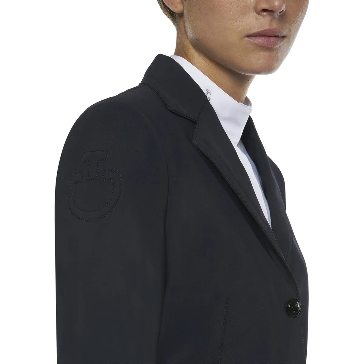 COMPETITION JACKET FOR WOMAN WITH CONTRASTING FINISHES CAVALLERIA TOSCANA