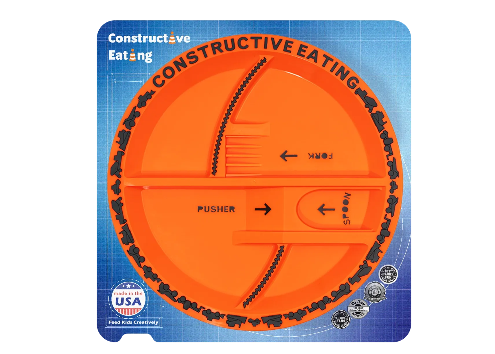 Constructive Eating - Construction & Plate Combo