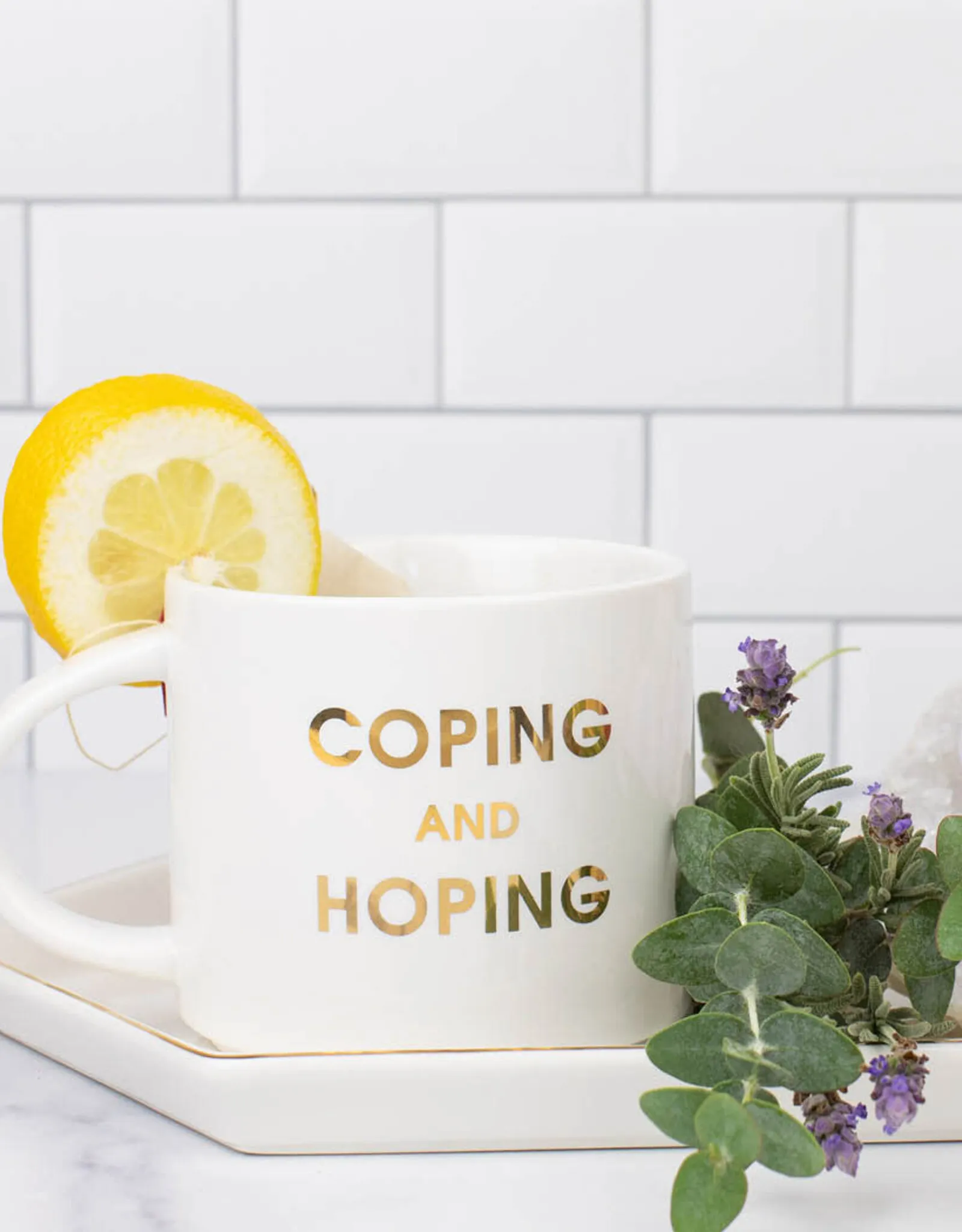   Coping & Hoping Mug