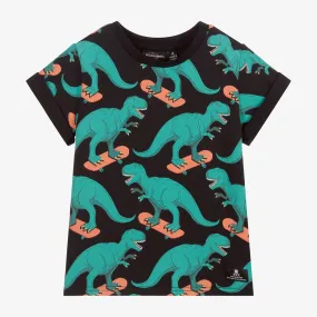 Cotton Dino Skateboard T-Shirt