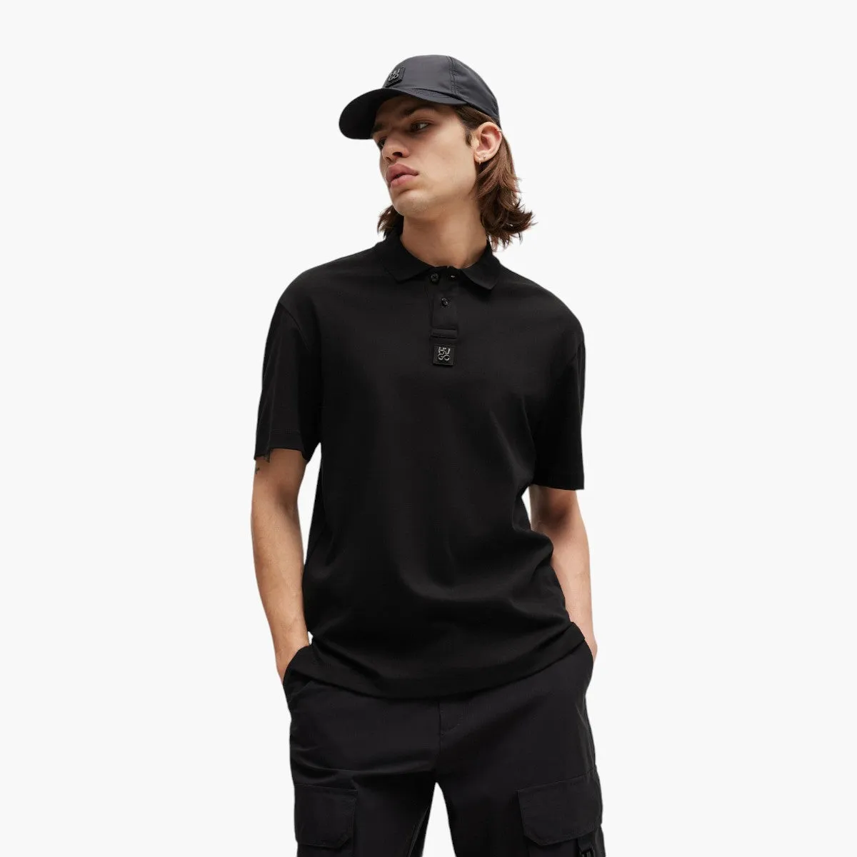 Cotton Polo With Logo