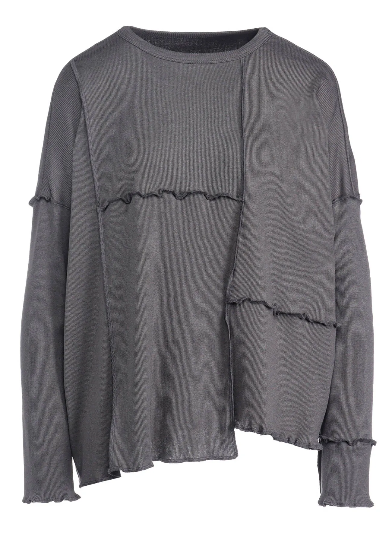 C/Ry RIB PATCHWORK WIDE PULLOVER