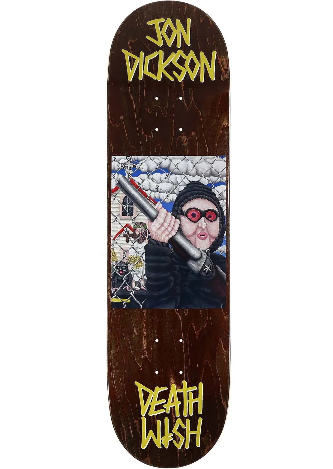 Deathwish Dickson All Screwed Up Skateboard Deck