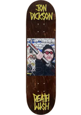 Deathwish Dickson All Screwed Up Skateboard Deck