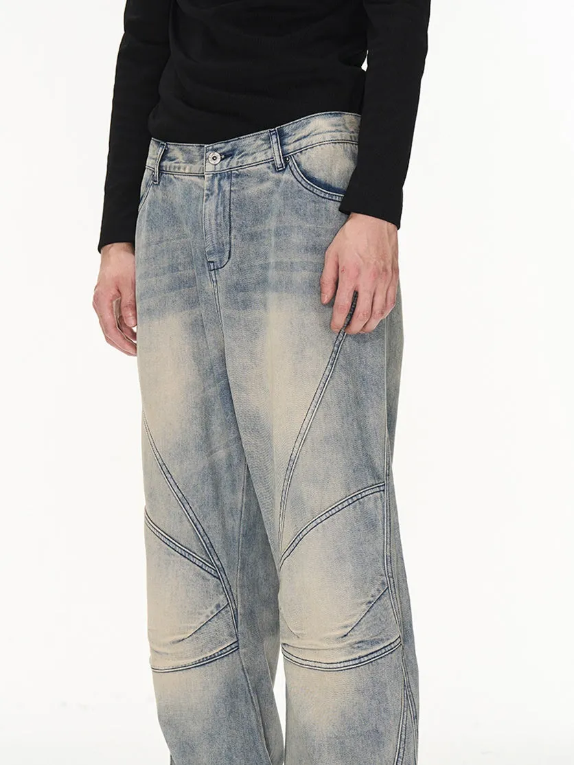 Denim Retrp Wide Nichi Pants