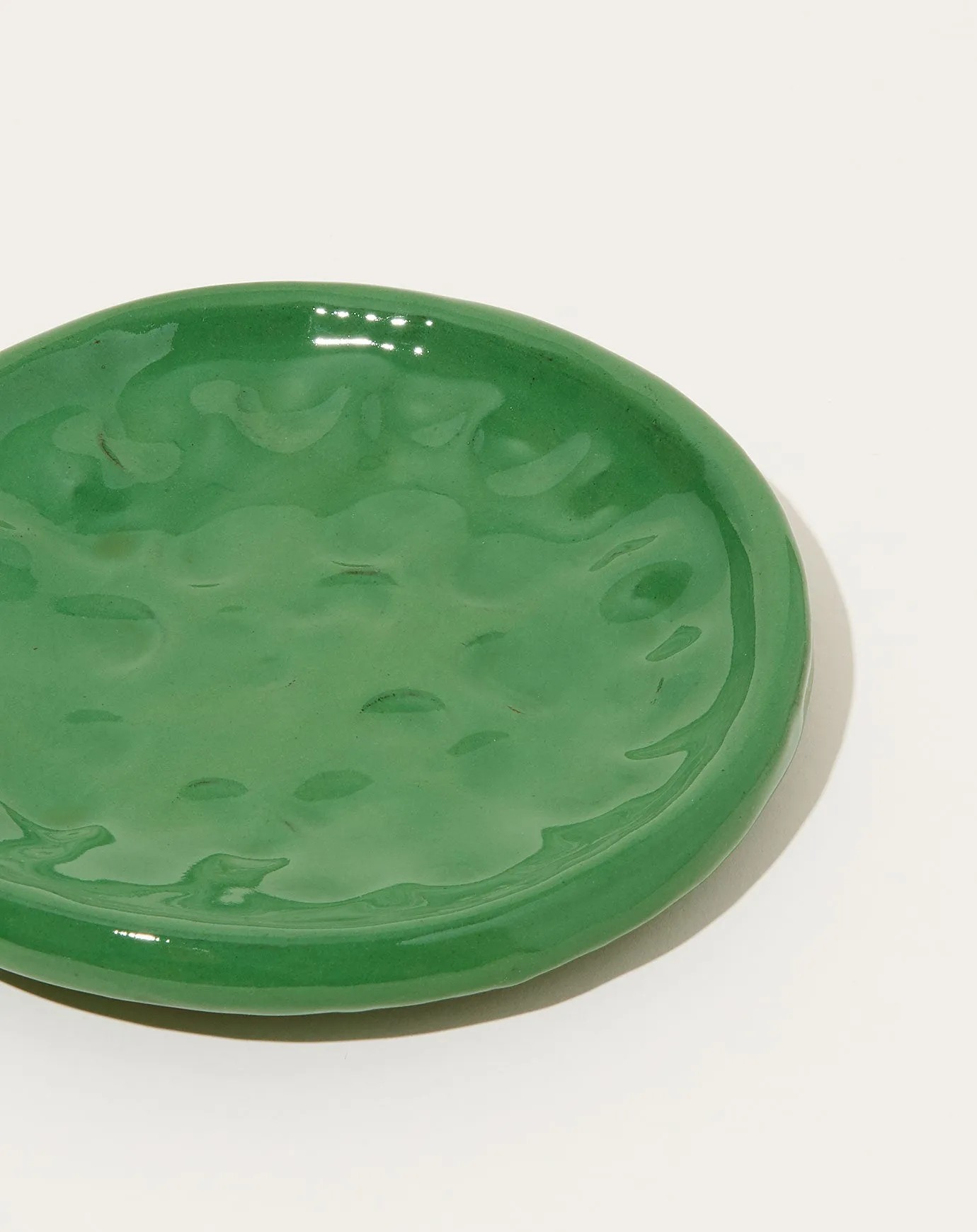 Dessert Plate in Froggy Green