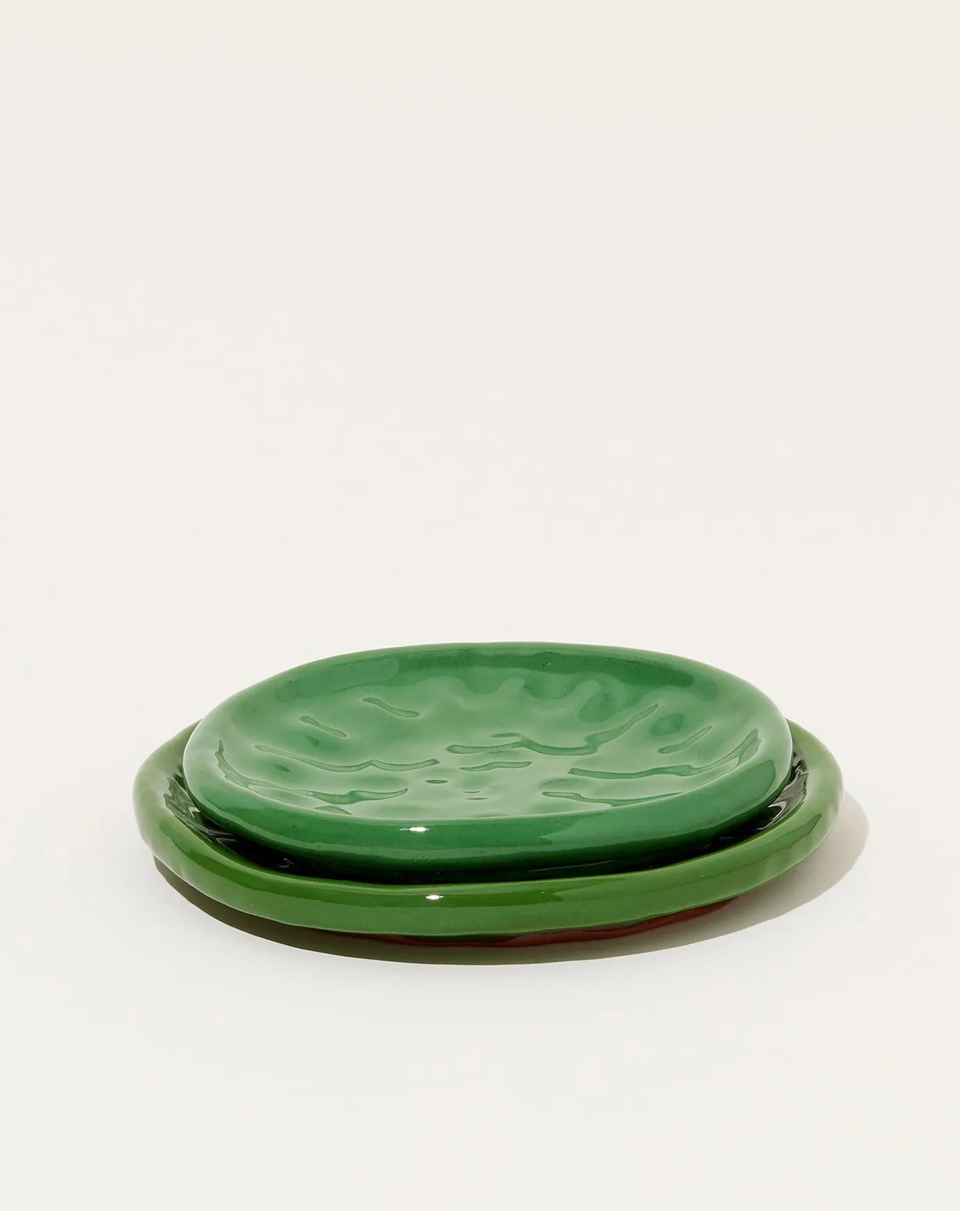 Dessert Plate in Froggy Green