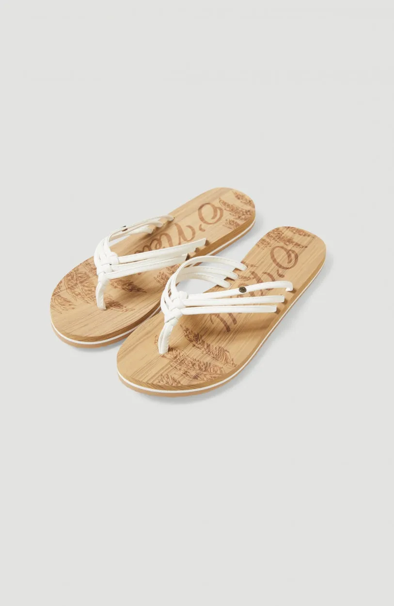 Ditsy Sandals | Snow White