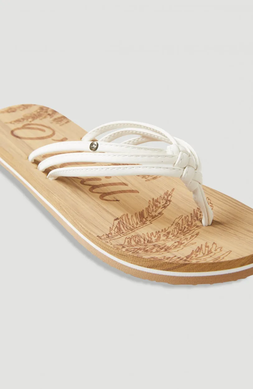 Ditsy Sandals | Snow White