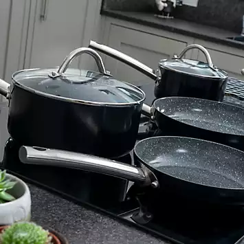 Durastone 5 Piece Ceramic Cookware Set | Kaleidoscope