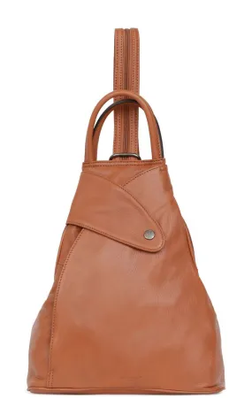 Earth backpack in cowhide leather 414775