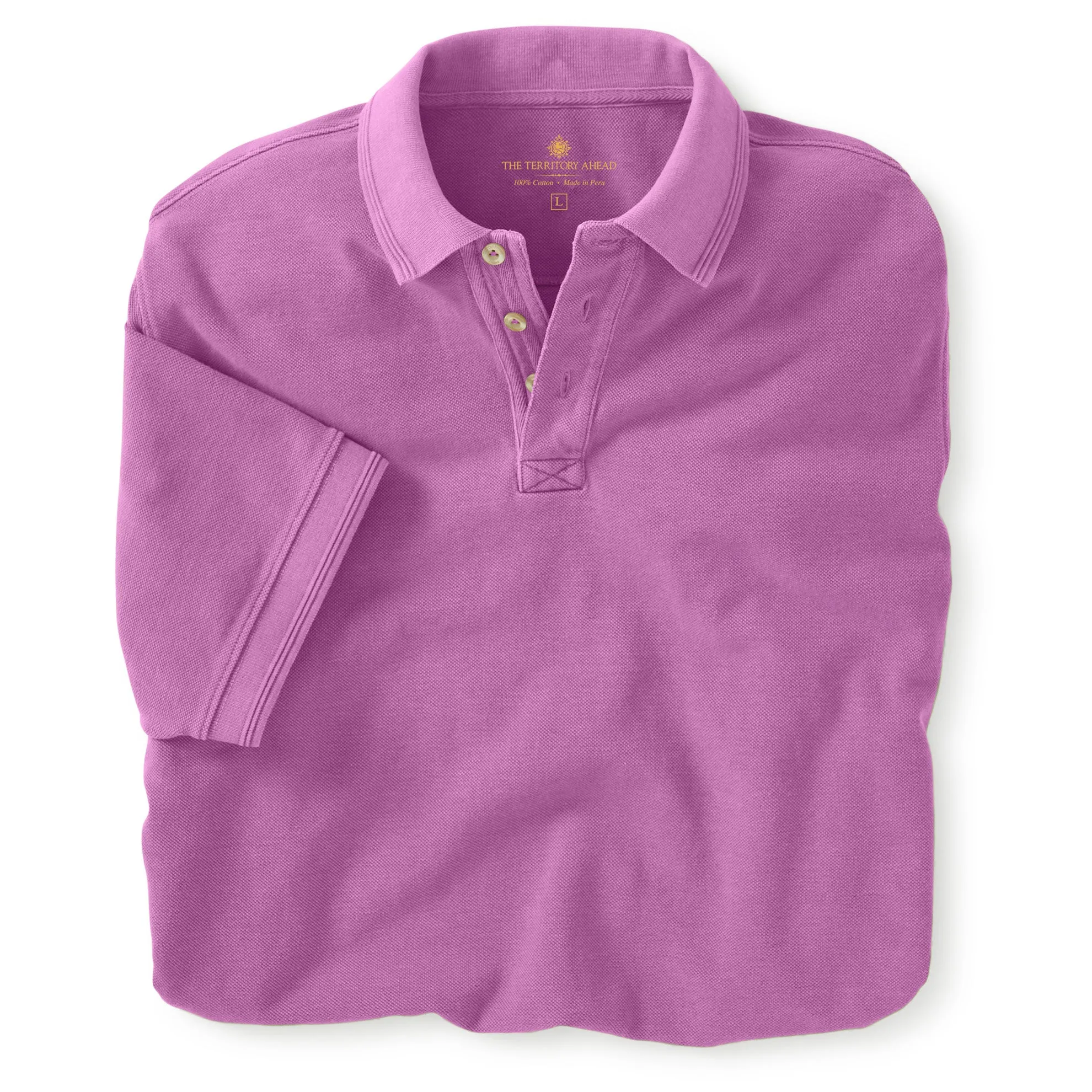 East-West Pique Polo