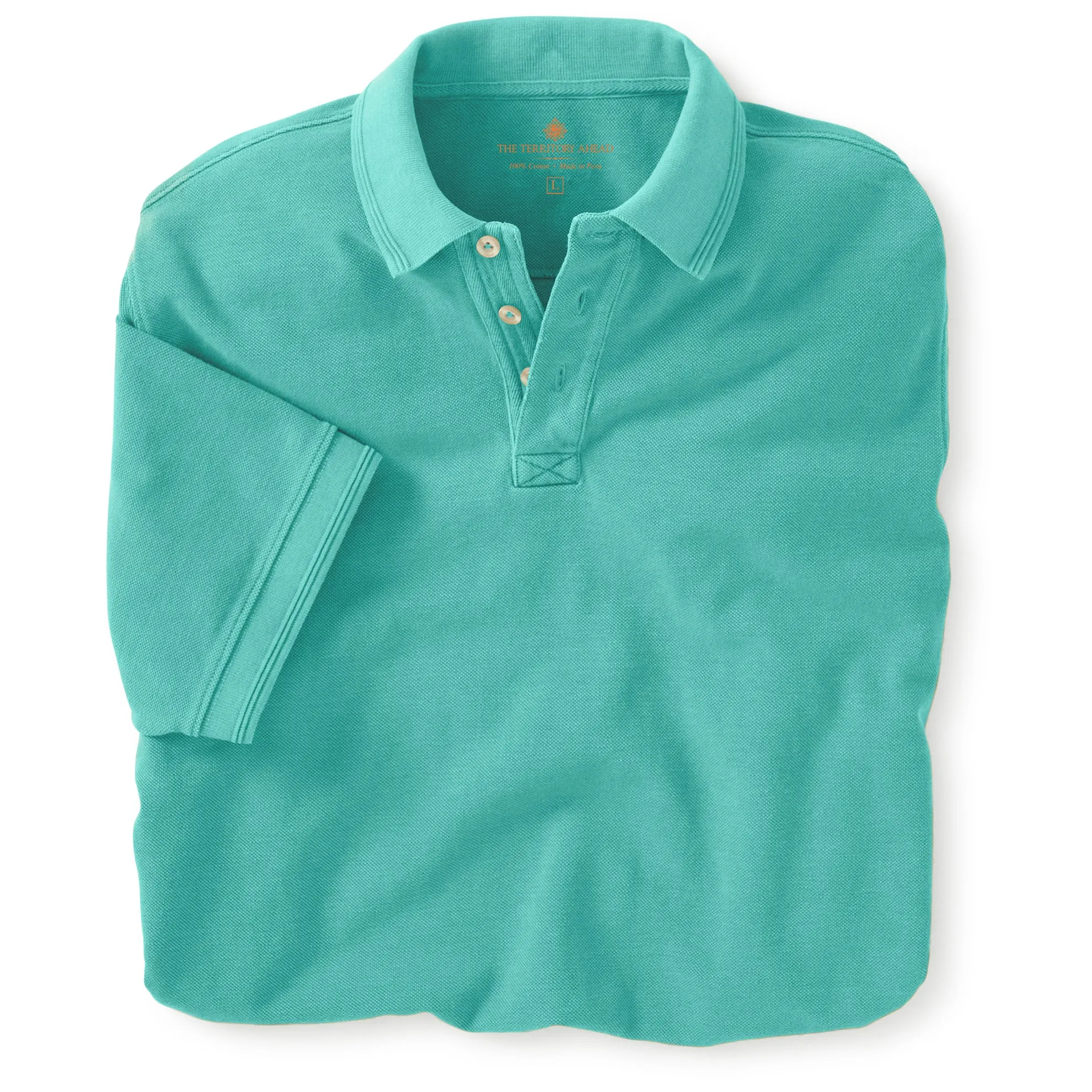 East-West Pique Polo