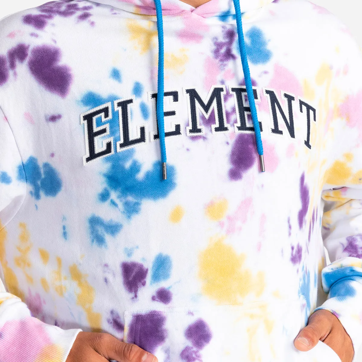 Element Crossfield Tie Dye Pullover Hoodie Light Magma