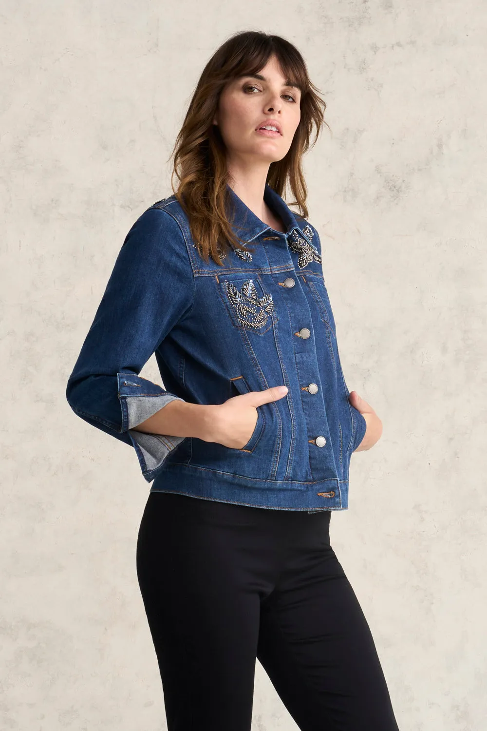 Embellished Denim Jacket