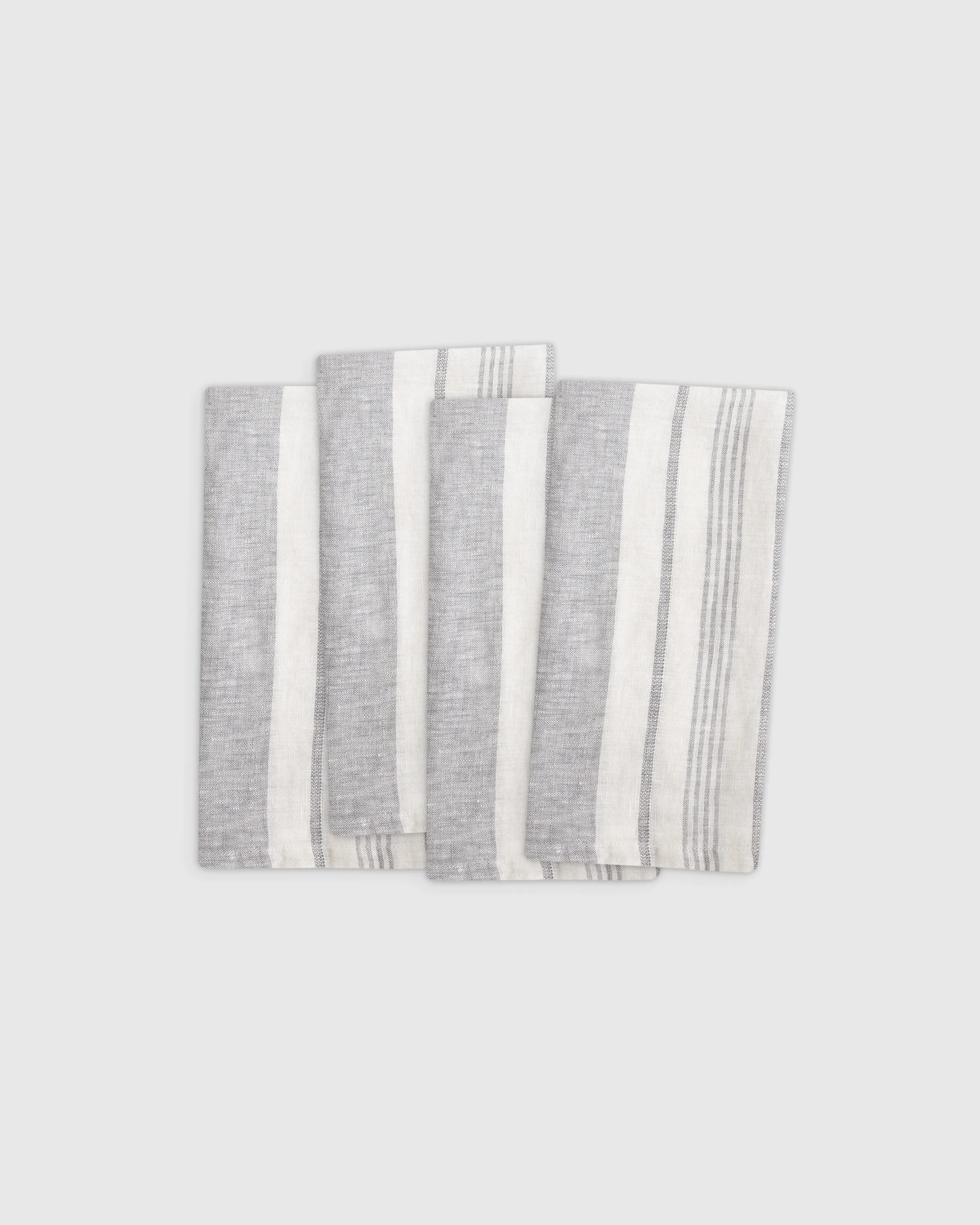 European Linen Modern Stripe Napkins (Set of 4)