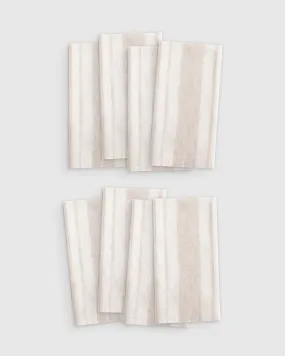 European Linen Modern Stripe Napkins (Set of 8)