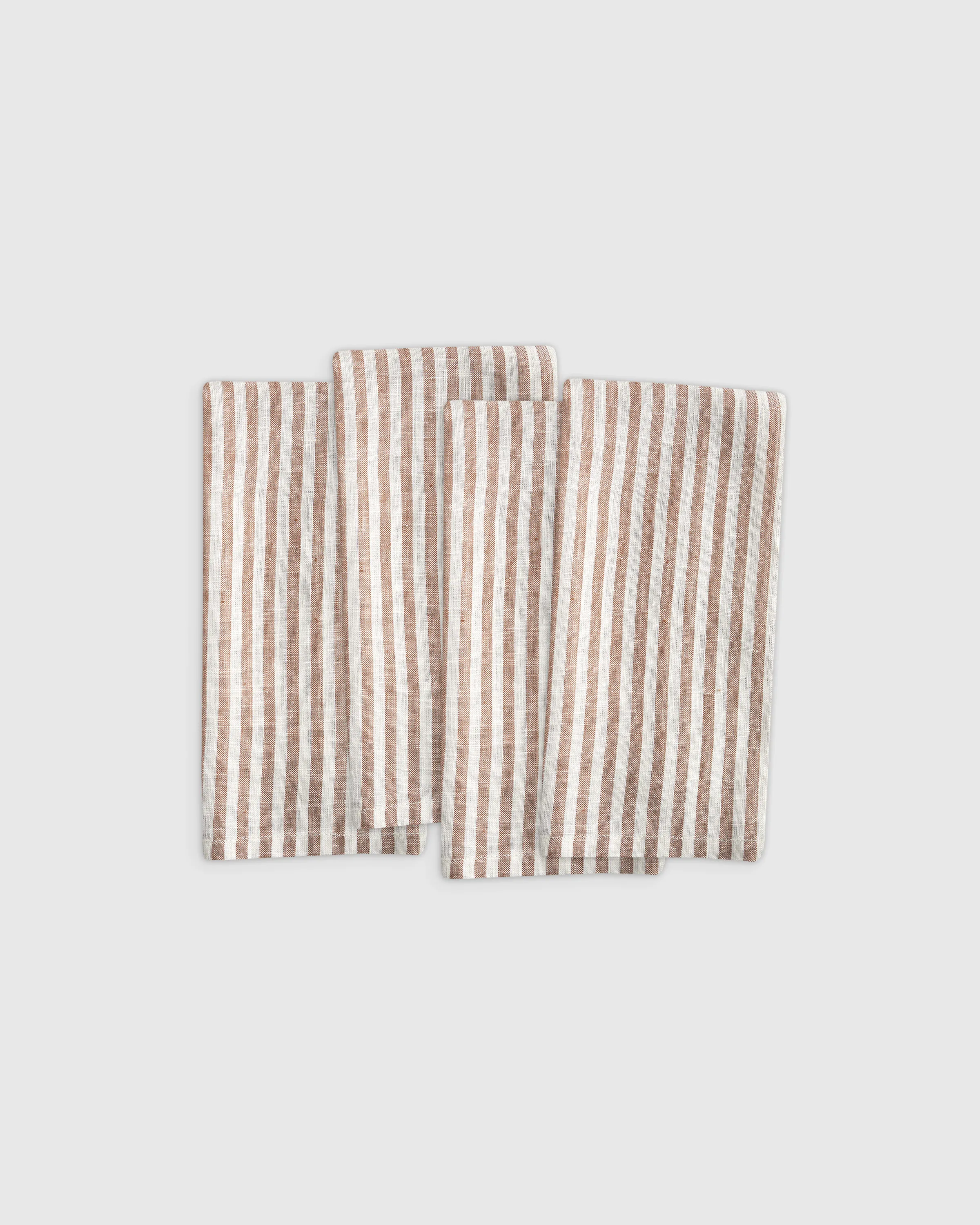 European Linen Stripe Napkins | Quince