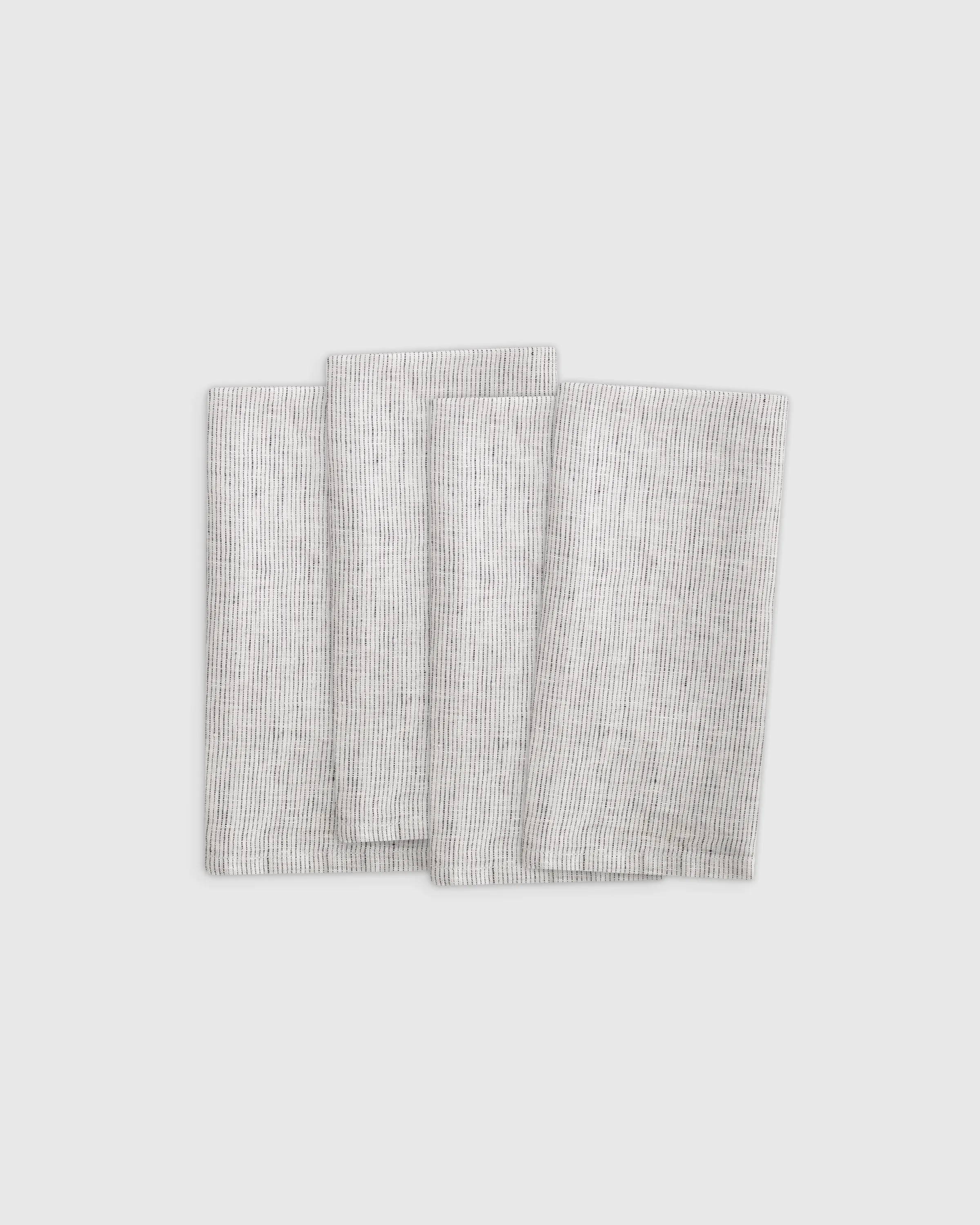 European Linen Stripe Napkins | Quince