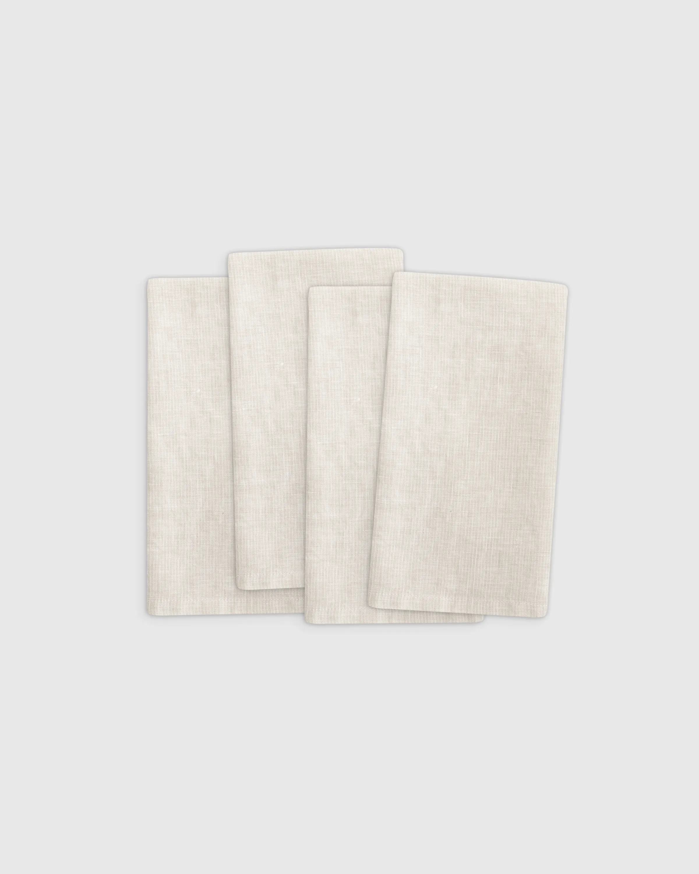 European Linen Stripe Napkins | Quince