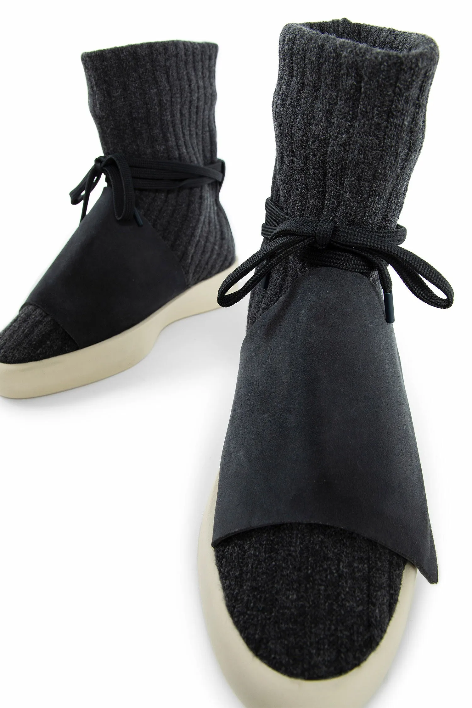 fear of god moc knit strap sneakers