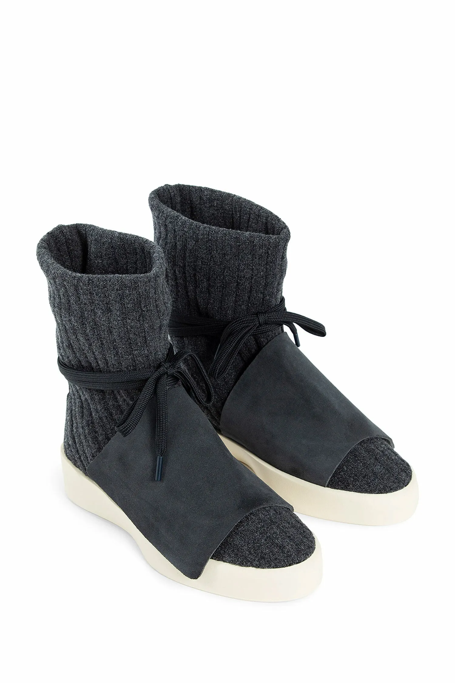 fear of god moc knit strap sneakers