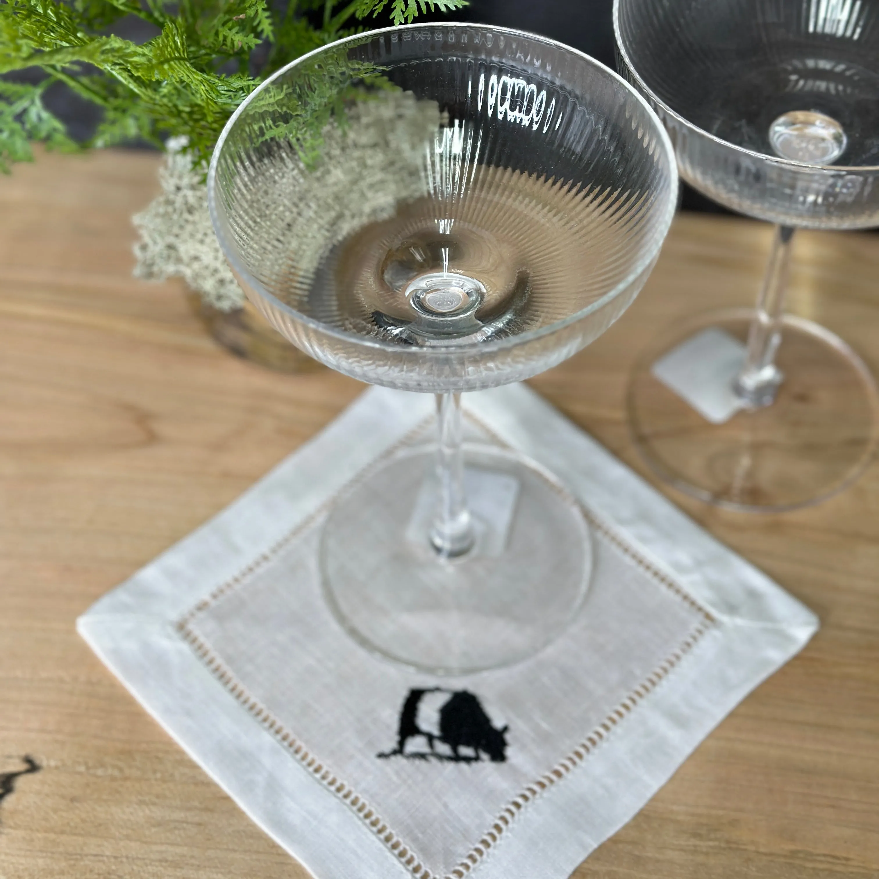 FEARRINGTON SIGNATURE COLLECTION - BESPOKE BELTIE COCKTAIL NAPKINS S4