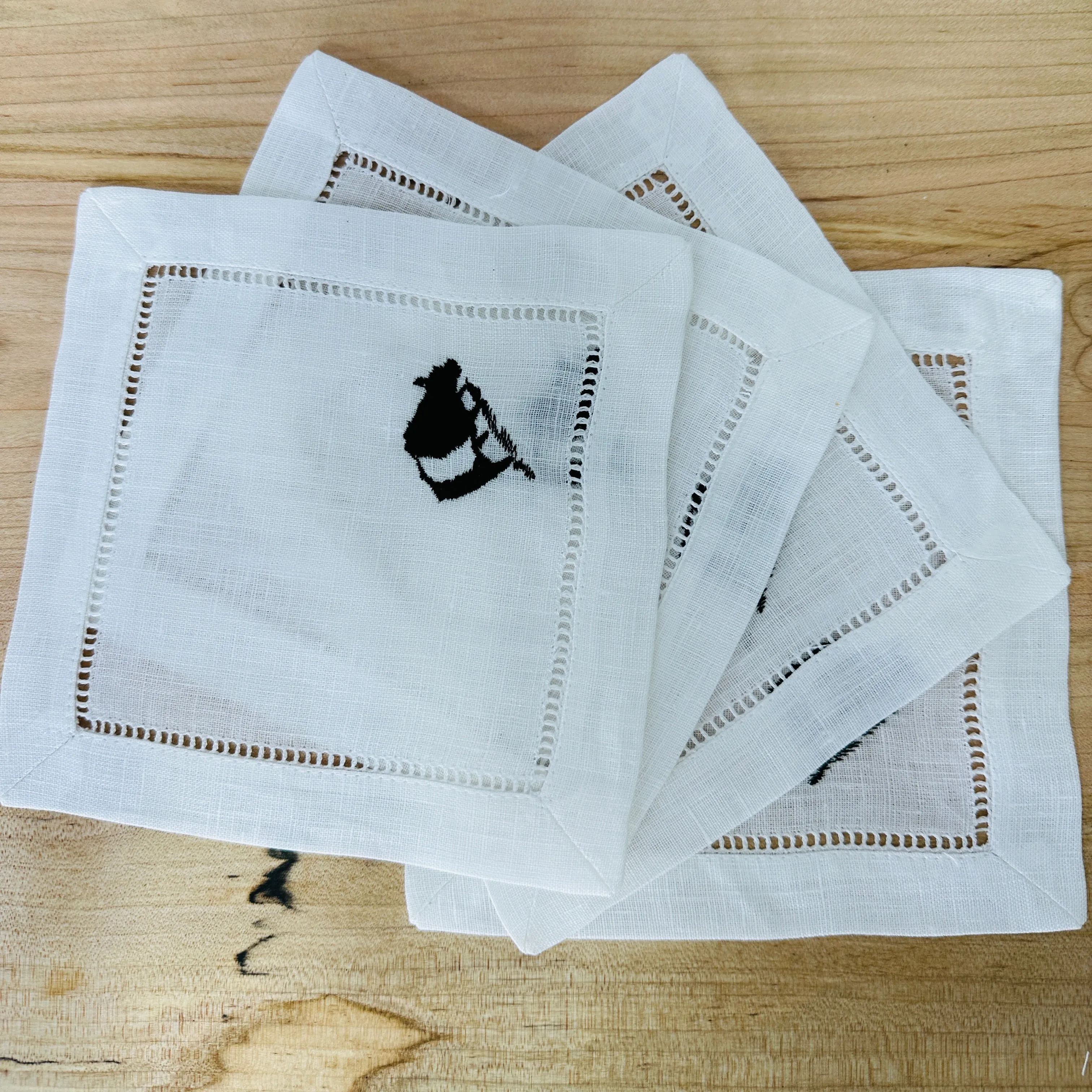 FEARRINGTON SIGNATURE COLLECTION - BESPOKE BELTIE COCKTAIL NAPKINS S4