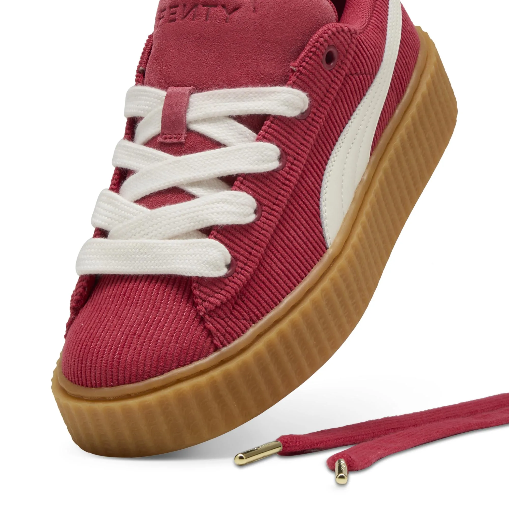 FENTY x Puma Creeper Phatty Corduroy Red/White