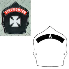 Fire Helmet Shield Style ST1