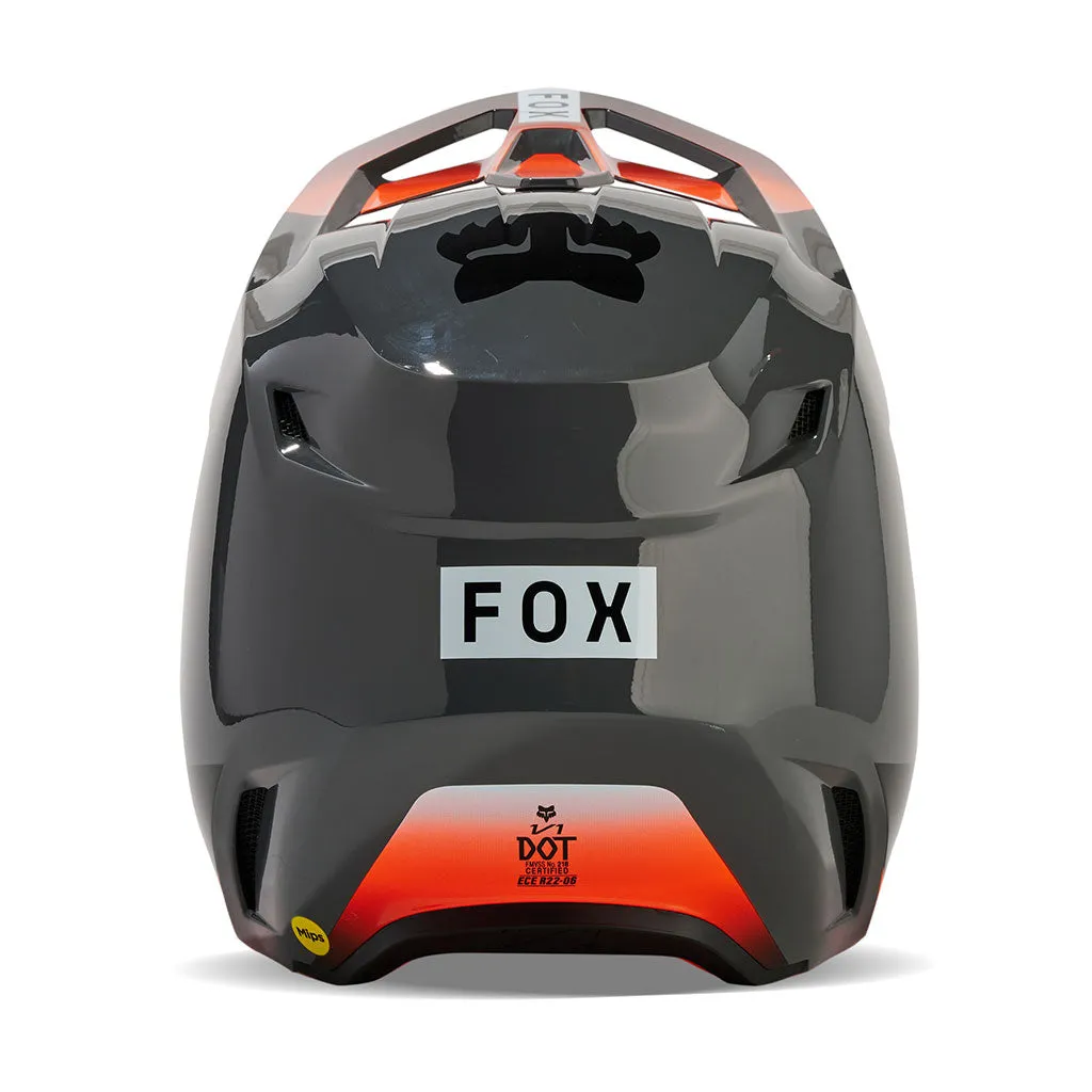 Fox - 2024 V1 Ballast Grey/Red Helmet