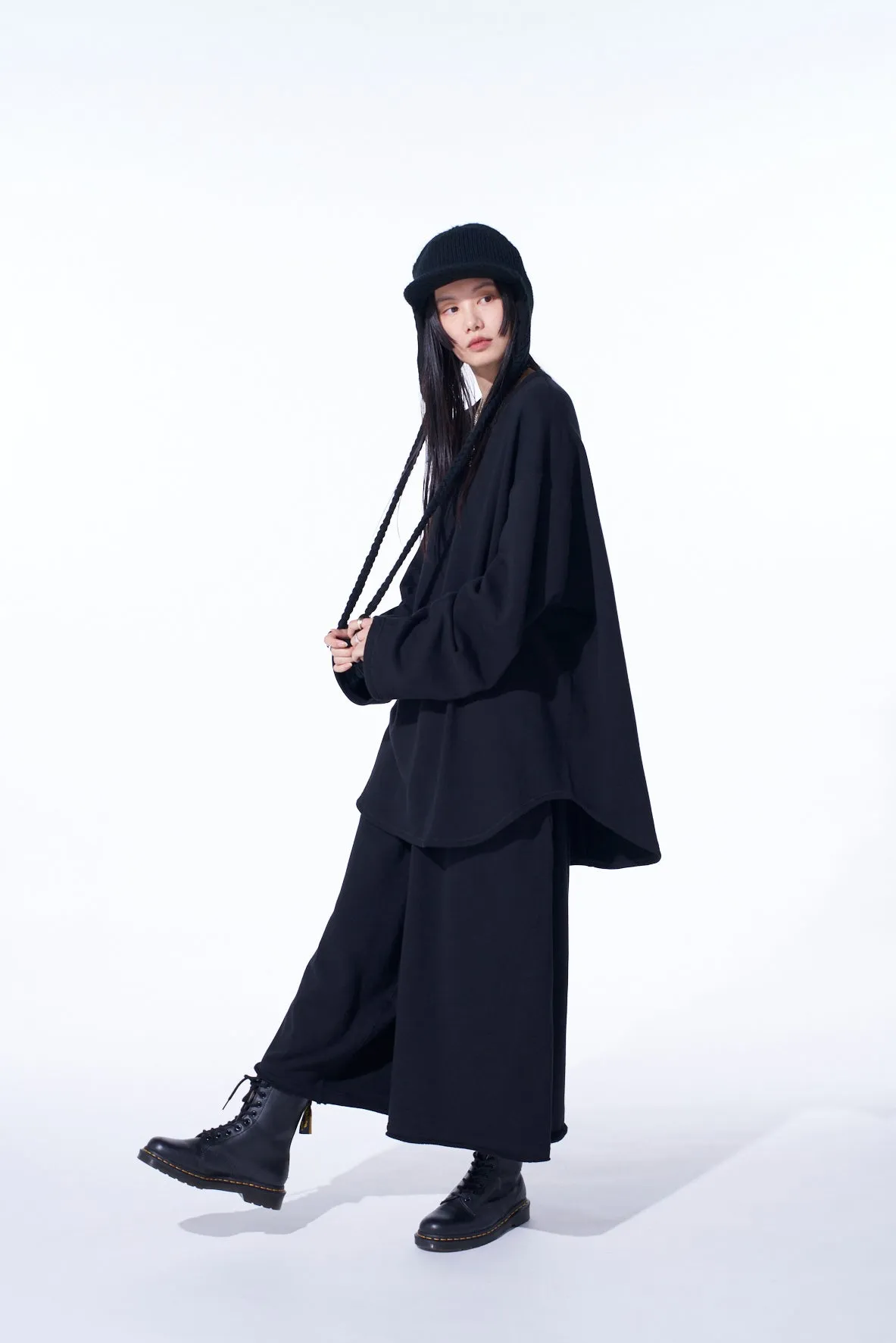 FRENCH TERRY OVERSIZED PULLOVER