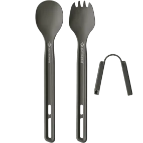 Frontier Ultralight Long Handle Spoon & Spork Cutlery Set