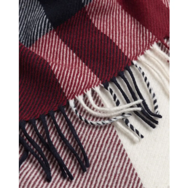 GANT Big Check Wool Scarf 49201