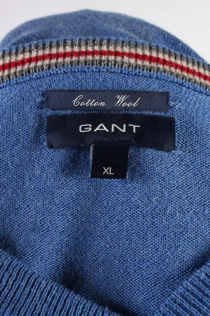 Gant Pullover Jumper Blue XL - Pepper Tree London