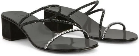 Giuseppe Zanotti Julianne 40mm sandals Black