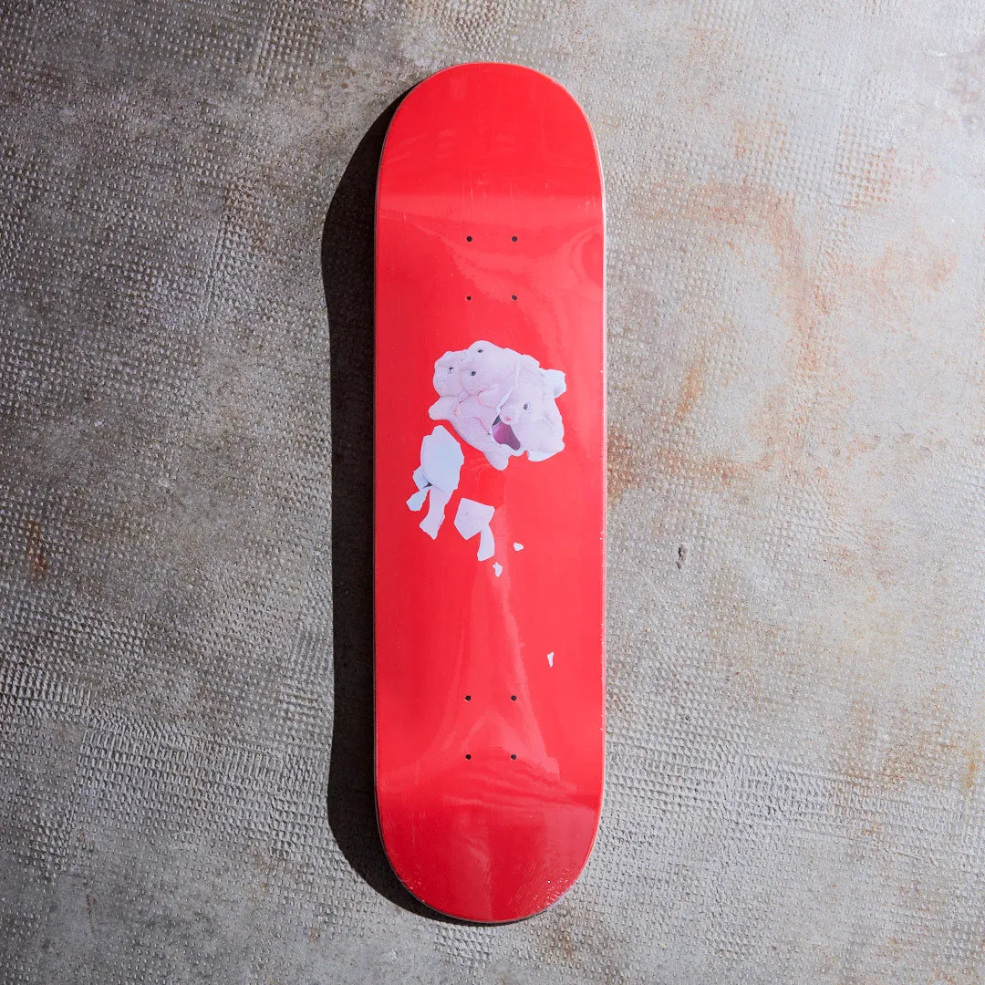 Glue Skateboards - Planche de skate Baker 'Dirty Pigs' (Red)