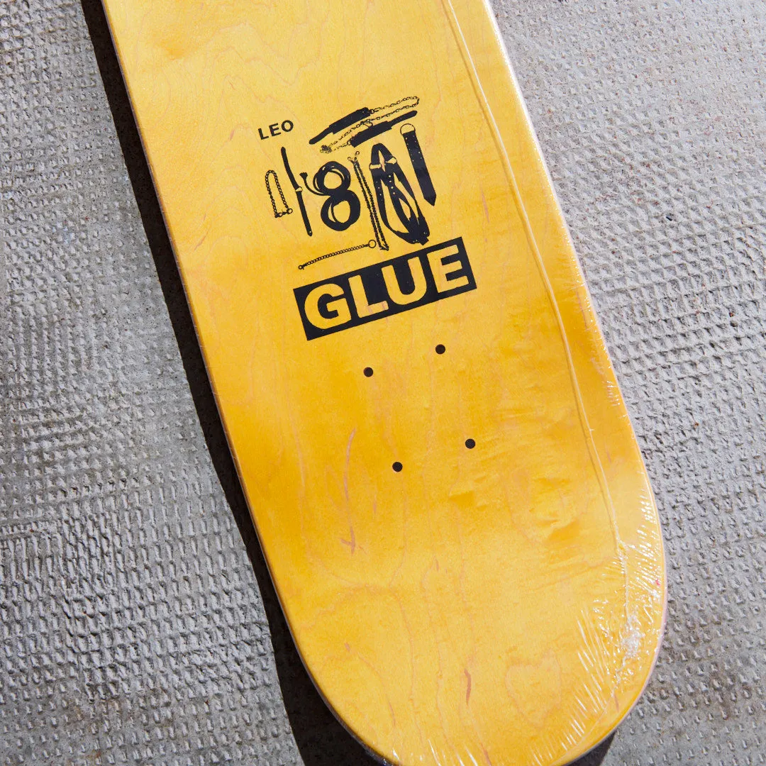 Glue Skateboards - Planche de skate Baker 'Dirty Pigs' (Red)