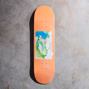 Glue Skateboards - Planche de skate Ostrowski 'Come Alone and Play' (Apricot)