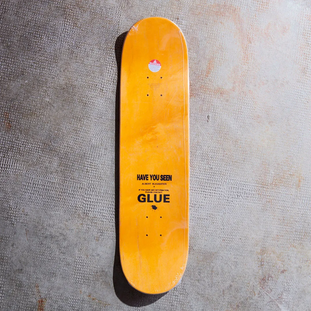 Glue Skateboards - Planche de skate Ostrowski 'Come Alone and Play' (Apricot)