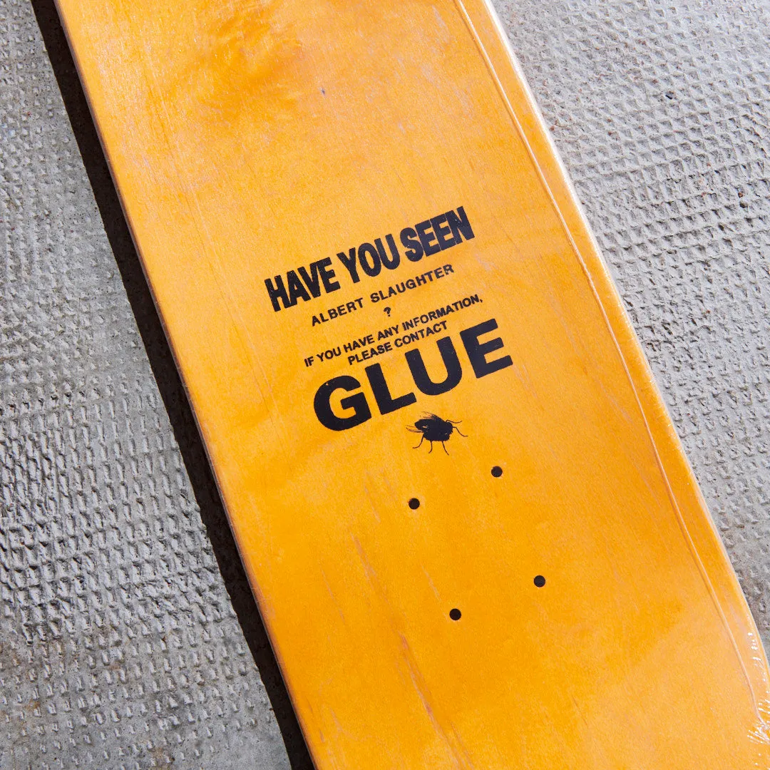 Glue Skateboards - Planche de skate Ostrowski 'Come Alone and Play' (Apricot)