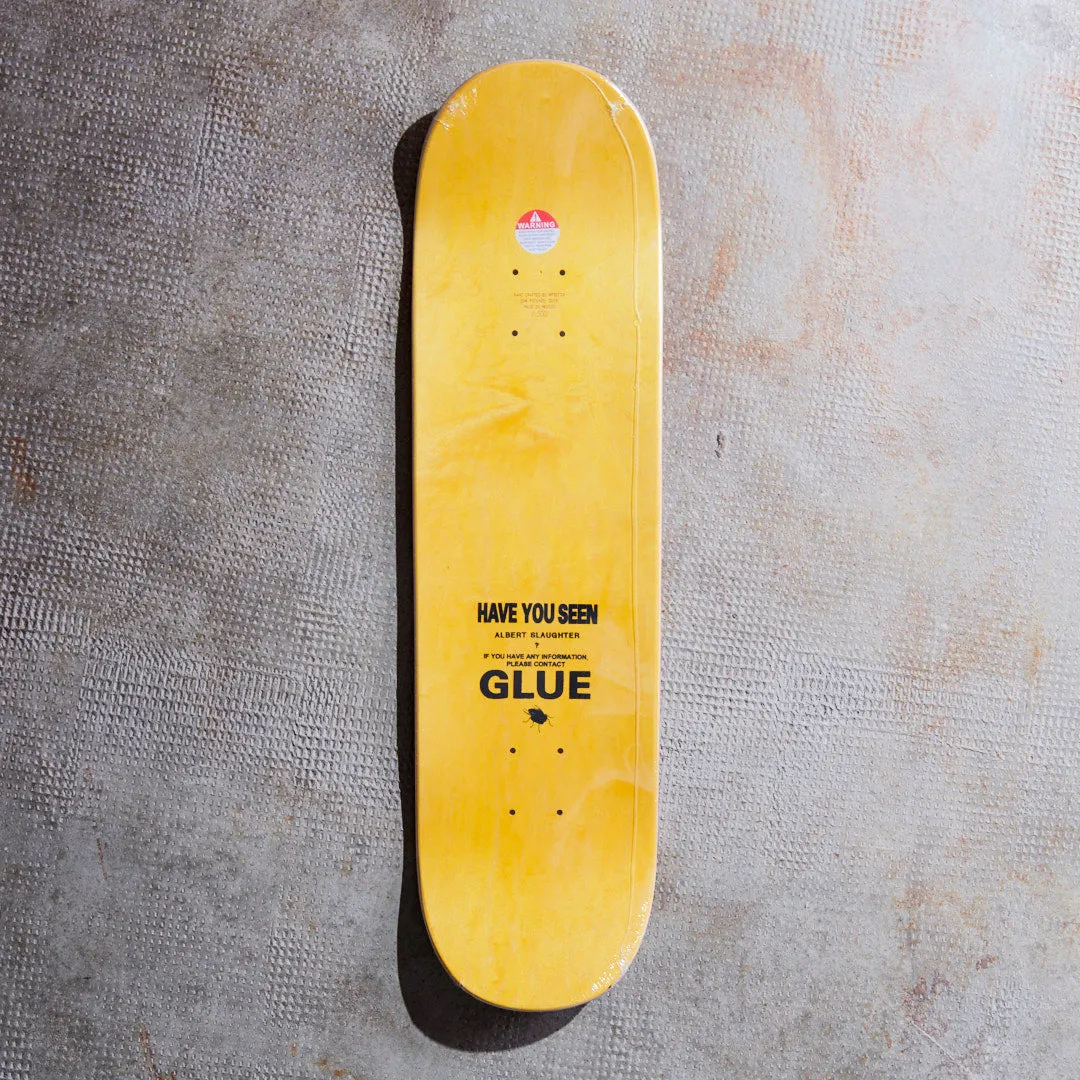 Glue Skateboards - Planche de skate Ostrowski 'Come Alone and Play' (Black)